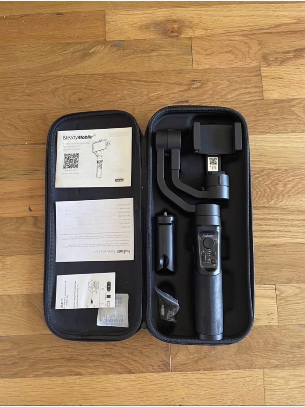 Hohem iSteady Mobile Plus 3-Axis Gimbal Stabilizer iPhone Android Vlog